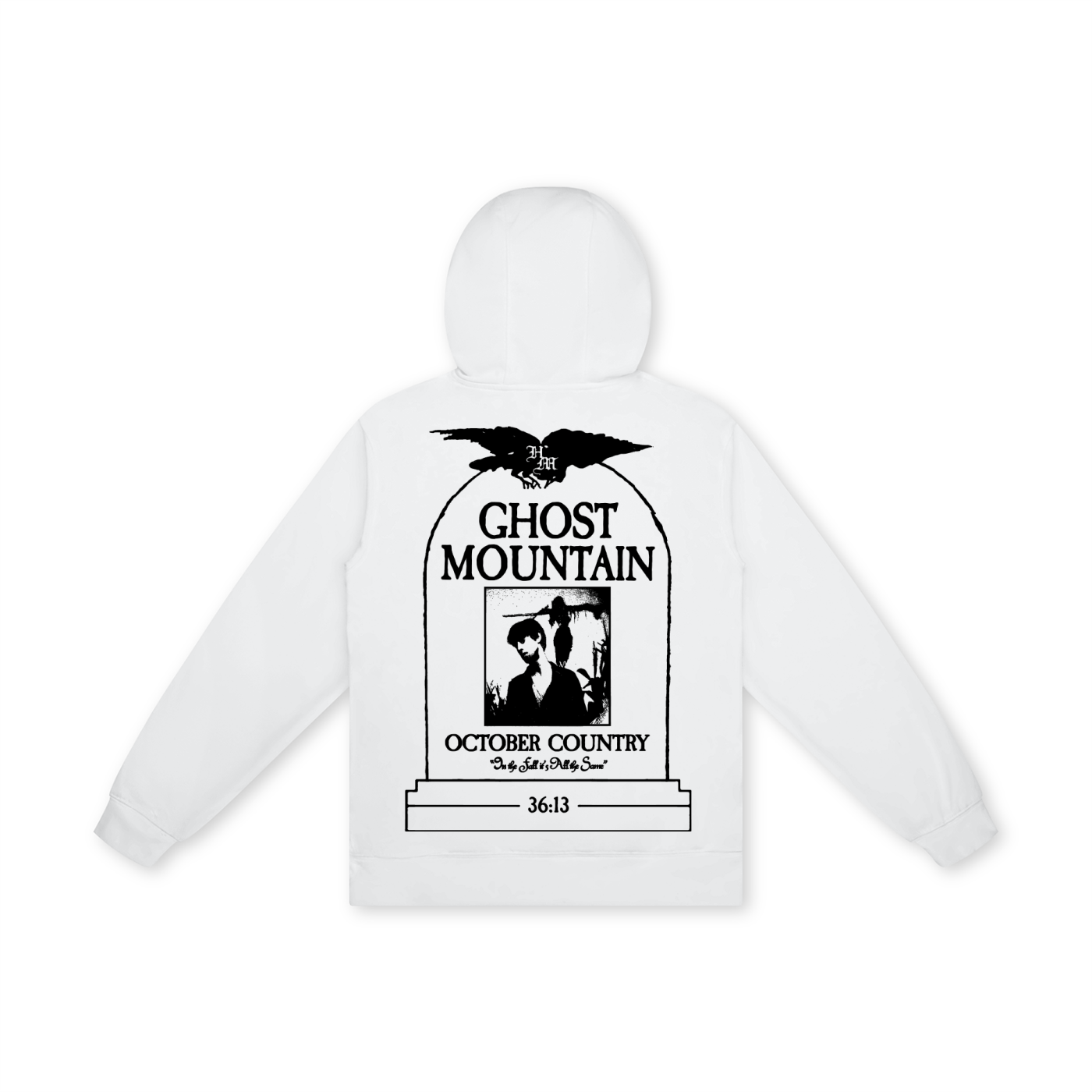 WHITE OCTOBER COUNTRY HOODIE