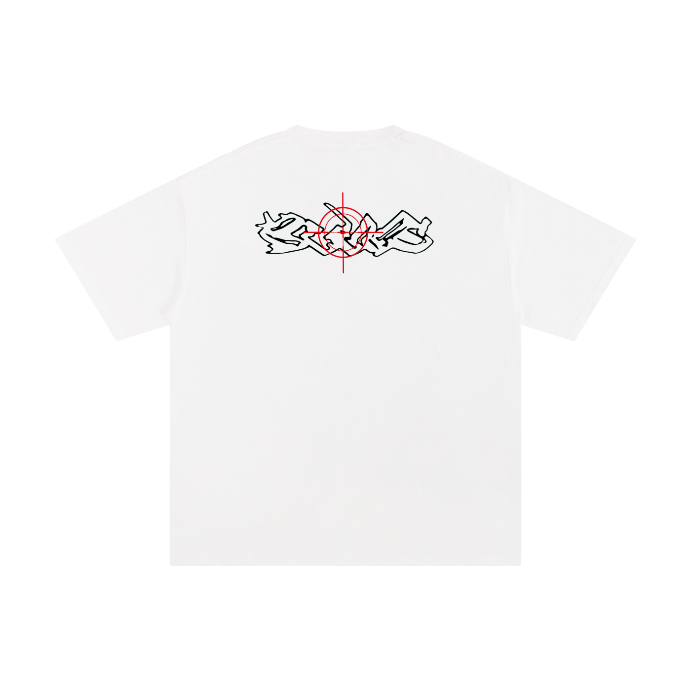WHITE RED LIGHT TEE